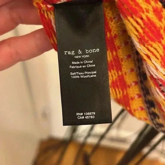 Rag & Bone Willow Fair Isle Cami-Sz S - Picture 5 of 5